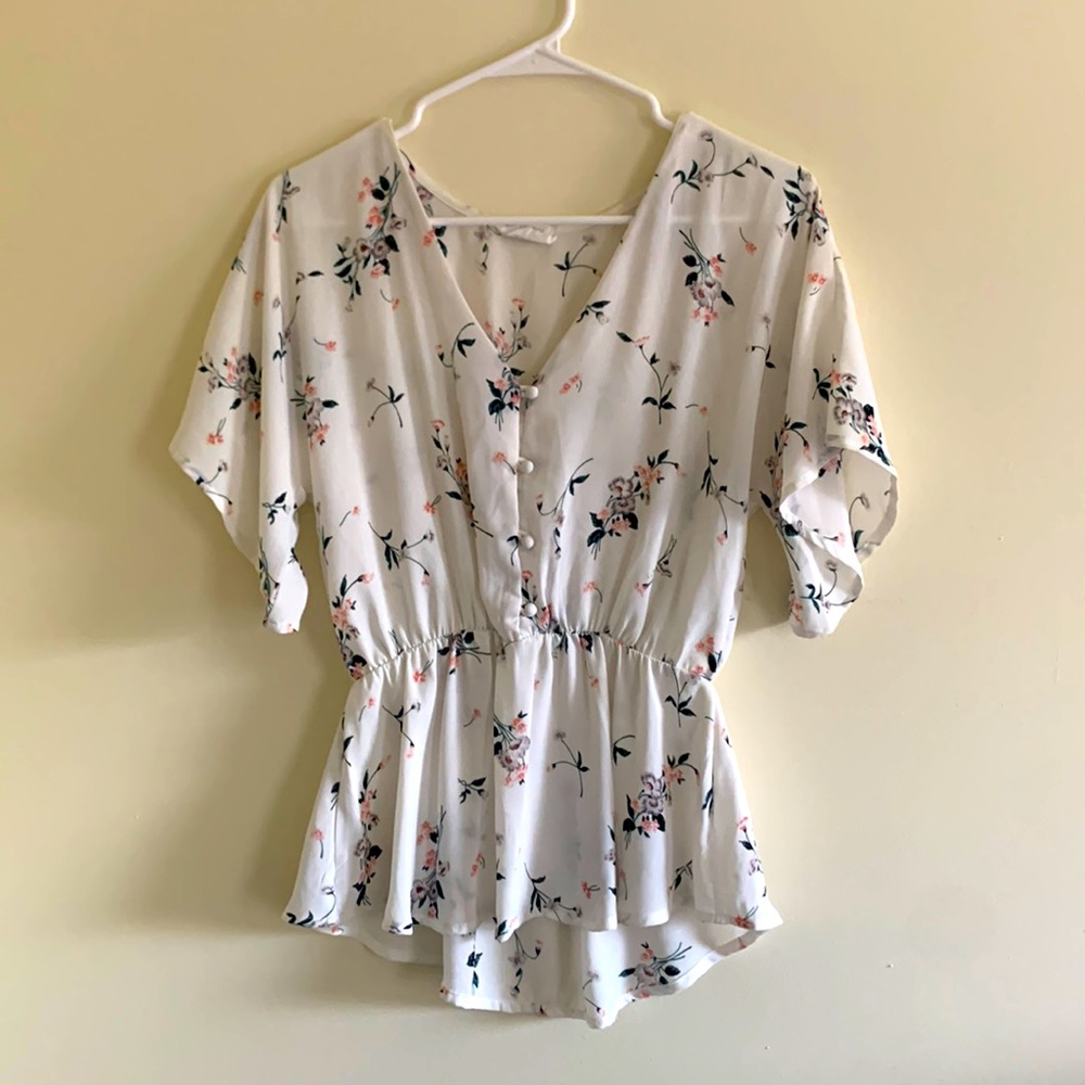 Floral blouse